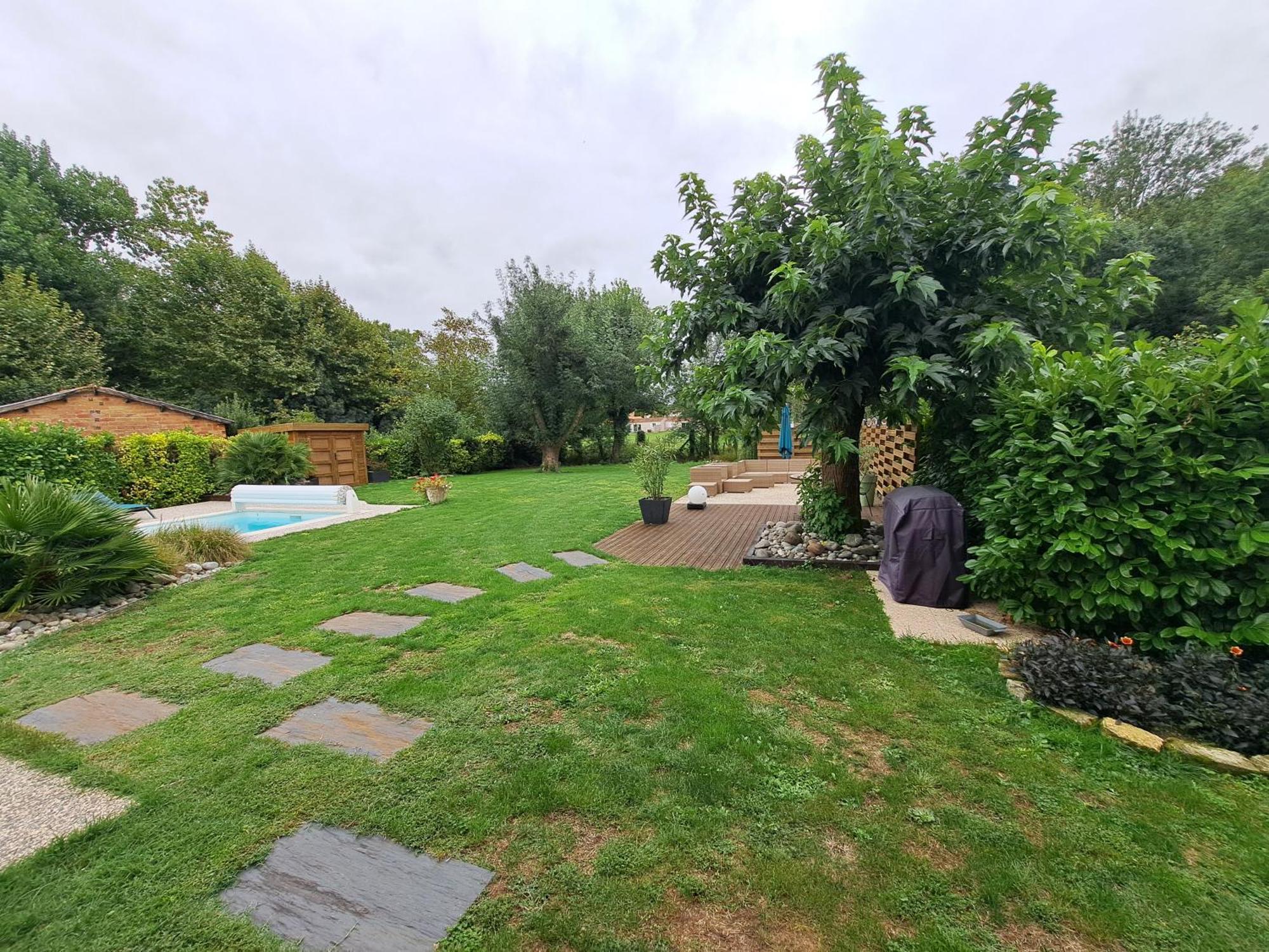 Chambre D Hote La Riviere 45M2 Jardin Et Piscine Aigrefeuille-dʼAunis Esterno foto